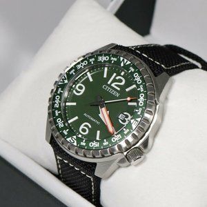 Citizen Men's Automatic Green Watch! w/ box